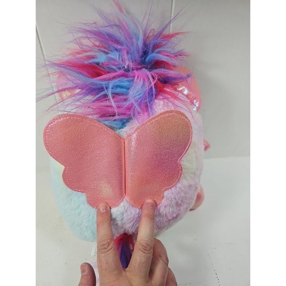 Zuru Rainbocorns Multicolored Cat 12in Unicorn Silver Heart Plush Stuffed - Picture 4 of 5